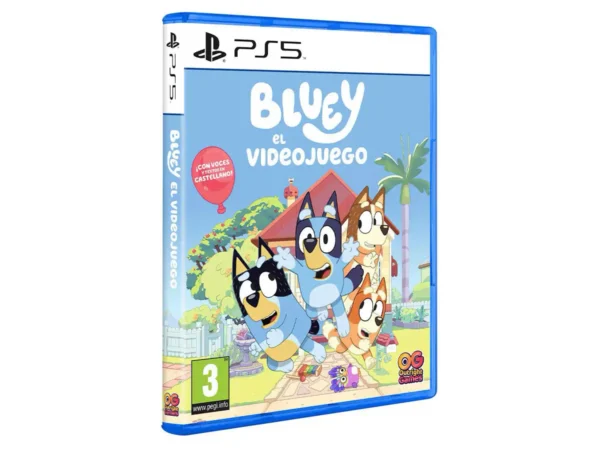 Portada de Bluey: El Videojuego (ESP) (Precintado) para PlayStation 5, edición PAL España, nuevo