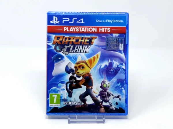Portada de Ratchet & Clank (ITA) (PS Hits) (Precintado) para PlayStation 4, edición PAL Italia, nuevo