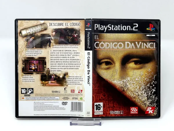 El código Da Vinci (ESP) (Carátula) para PlayStation 2, edición PAL España, de segunda mano
