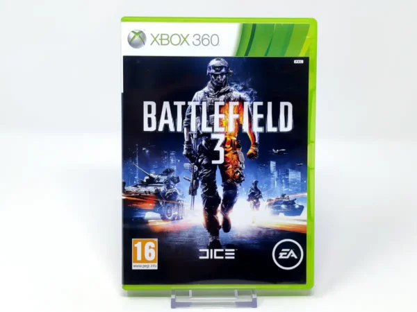 Portada de Battlefield 3 (ESP) para XBOX 360, edición PAL España, de segunda mano