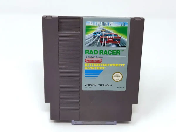 Rad Racer (ESP) (Cartucho) para NES, edición PAL España, de segunda mano