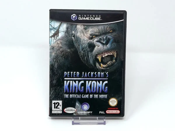 Portada de Peter Jackson's King Kong: The Official Game of the Movie (ESP) para Nintendo GameCube, edición PAL España, de segunda mano