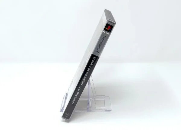 Lateral de la caja de El Señor de los Anillos: Las Dos Torres (ESP) (Platinum) (Rebajado) para PlayStation 2
