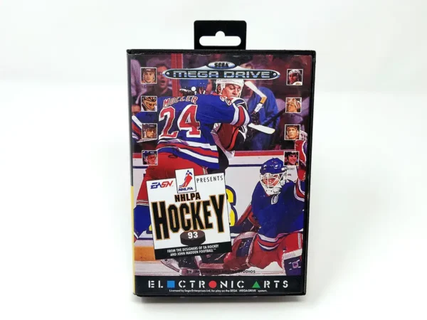 Portada de NHLPA Hockey '93 (ESP) para Sega Mega Drive, edición PAL España, de segunda mano