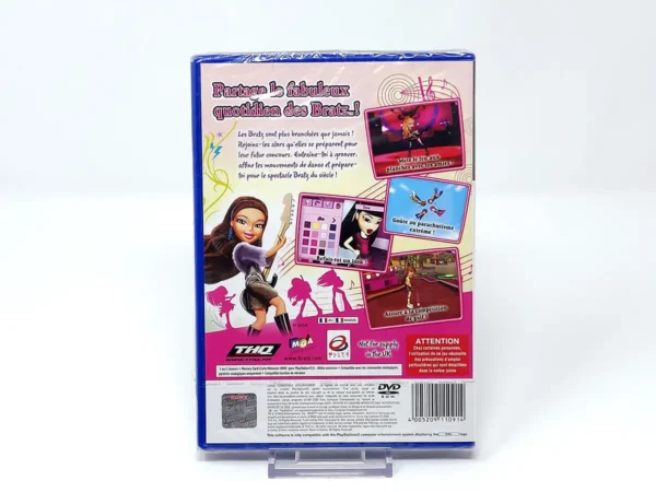 Parte trasera de Bratz: Girlz Really Rock (FRA) (Precintado) para PlayStation 2, edición PAL Francia