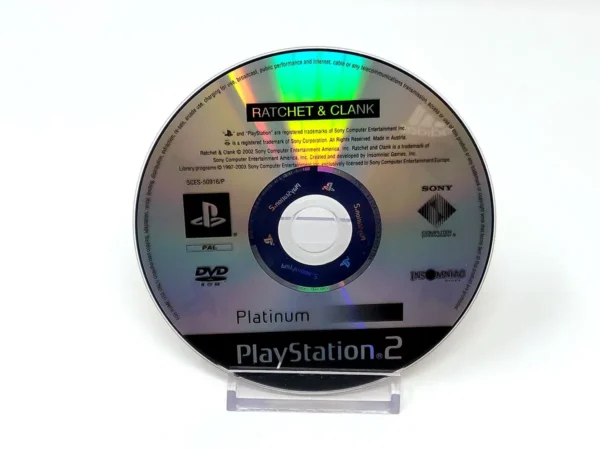 Ratchet & Clank (ESP) (Platinum) (Disco) para PlayStation 2, edición PAL España, de segunda mano