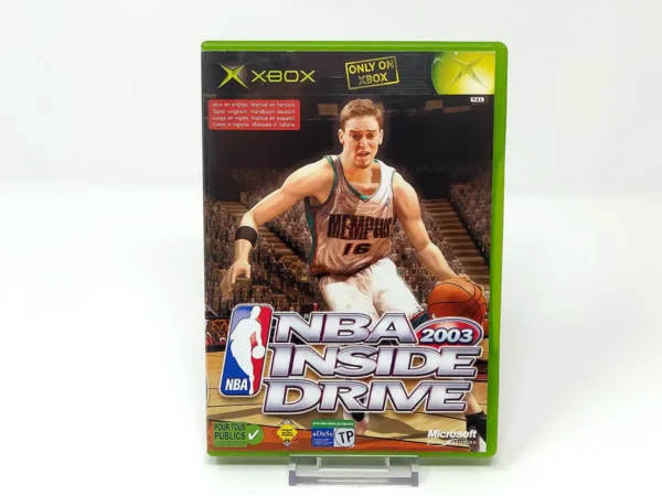 Portada de NBA Inside Drive 2003 (ESP) para XBOX, edición PAL España, de segunda mano