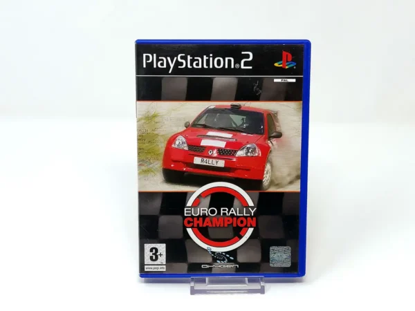 Portada de Euro Rally Champion (UK) para PlayStation 2, edición PAL UK, de segunda mano