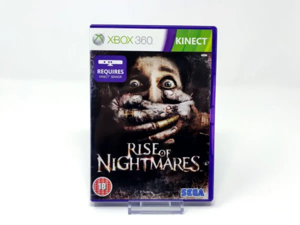 Portada de Rise of Nightmares (UK) para XBOX 360, edición PAL UK, de segunda mano