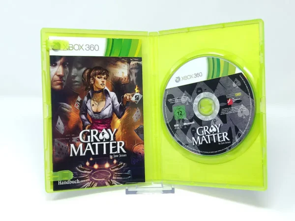 Lateral de la caja de Gray Matter (ALE) para XBOX 360
