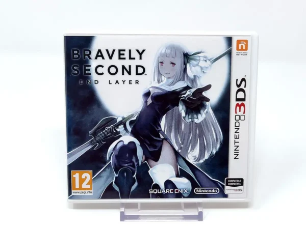 Portada de Bravely Second: End Layer (ESP) para Nintendo 3DS, edición PAL España, de segunda mano