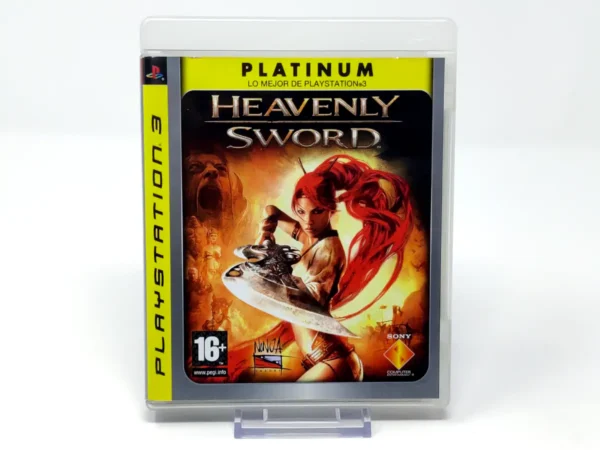 Portada de Heavenly Sword (ESP) (Platinum) para PlayStation 3, edición PAL España, de segunda mano