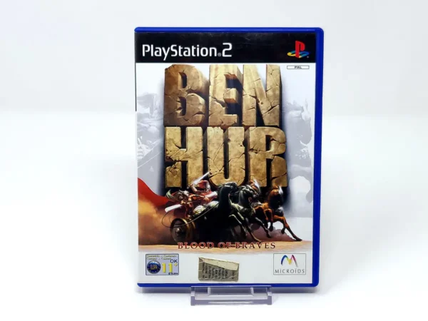 Portada de Ben Hur: Blood of Braves (ITA) (Rebajado) para PlayStation 2, edición PAL Italia, de segunda mano