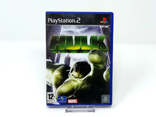 Portada de Hulk (UK) para PlayStation 2, edición PAL UK, de segunda mano