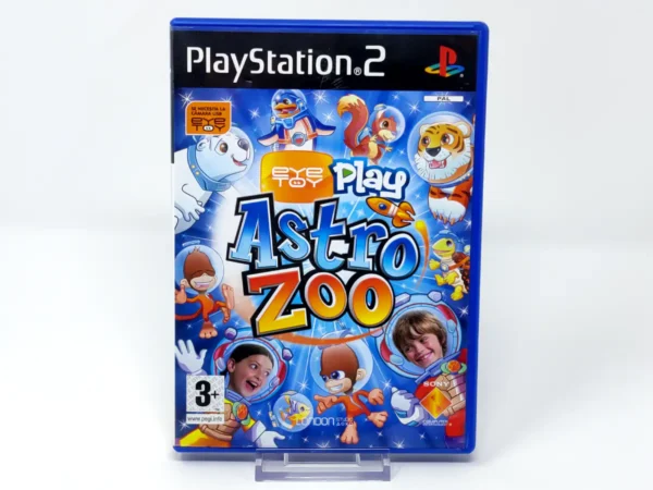 Portada de EyeToy Play: Astro Zoo (ESP) (v2) para PlayStation 2, edición PAL España, de segunda mano
