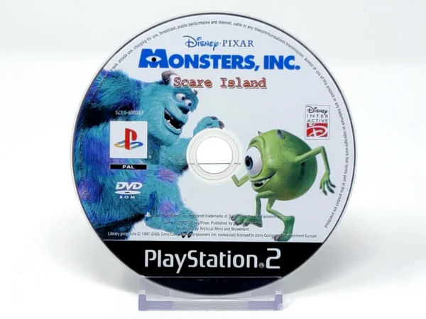 Disney/Pixar Monsters, Inc.: Scare Island (UK) (Disco) para PlayStation 2, edición PAL UK, de segunda mano