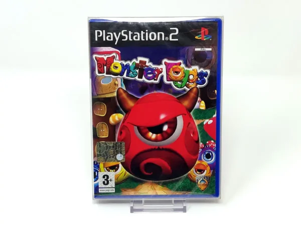 Parte trasera de Monster Eggs (ITA) (Precintado) para PlayStation 2, edición PAL Italia