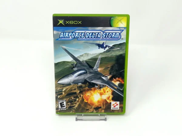 Portada de AirForce Delta Storm (USA) para XBOX, edición NTSC USA, de segunda mano