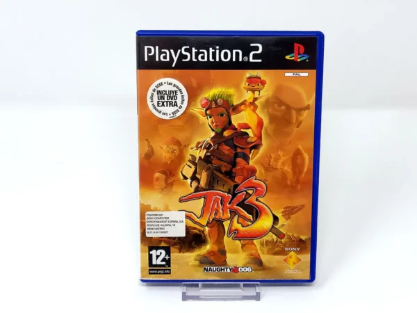 Portada de Jak 3 (ESP) para PlayStation 2, edición PAL España, de segunda mano