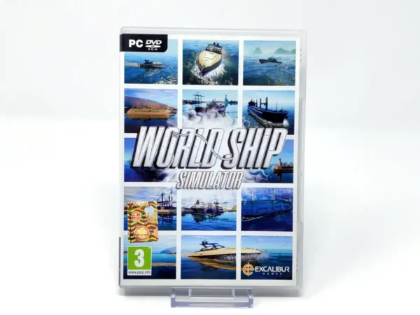 Portada de World Ship Simulator (ITA) para PC, edición PAL Italia, de segunda mano