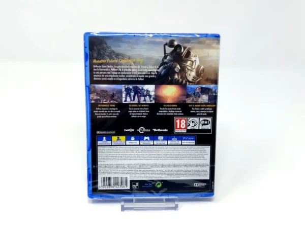 Parte trasera de Fallout 76 (ESP) (Precintado) para PlayStation 4, edición PAL España