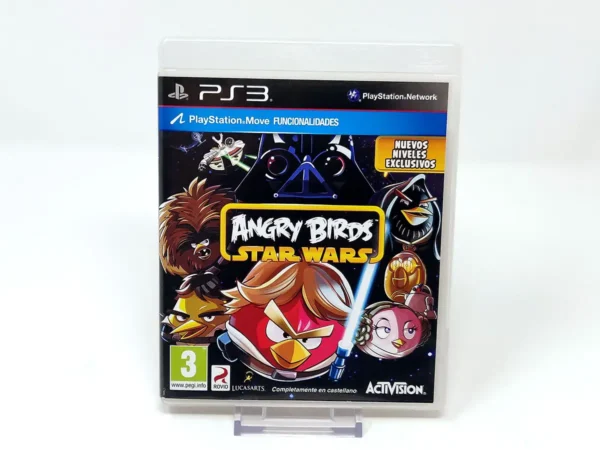 Portada de Angry Birds: Star Wars (ESP) para PlayStation 3, edición PAL España, de segunda mano