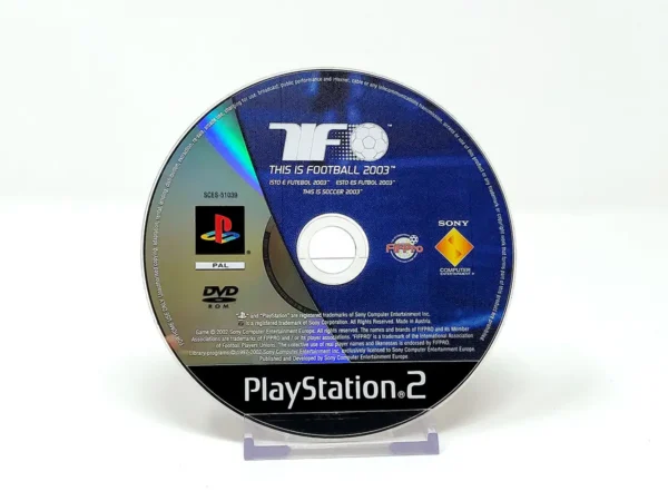 This Is Football 2003 (ESP) (Disco) para PlayStation 2, edición PAL España, de segunda mano