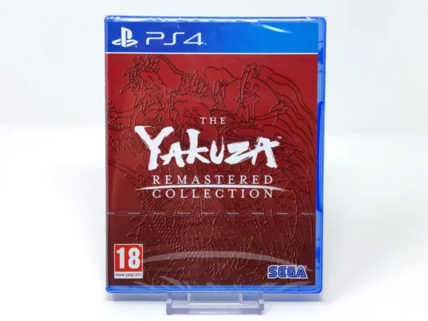 Portada de The Yakuza Remastered Collection (UK) (Precintado) para PlayStation 4, edición PAL UK, nuevo