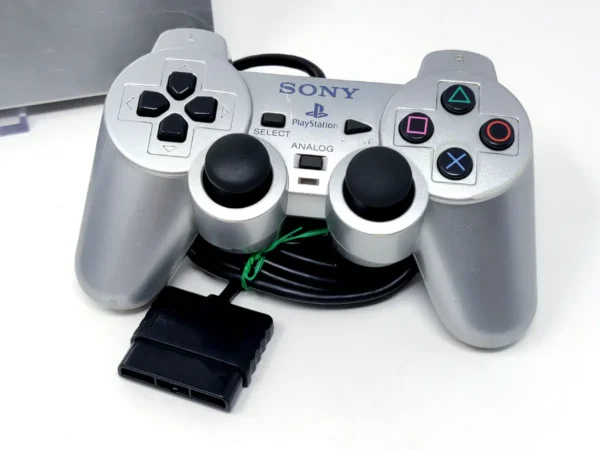 Sony Playstation 2 Slim Plata (Consola) (SCPH-70004) para PlayStation 2, edición PAL España, de segunda mano