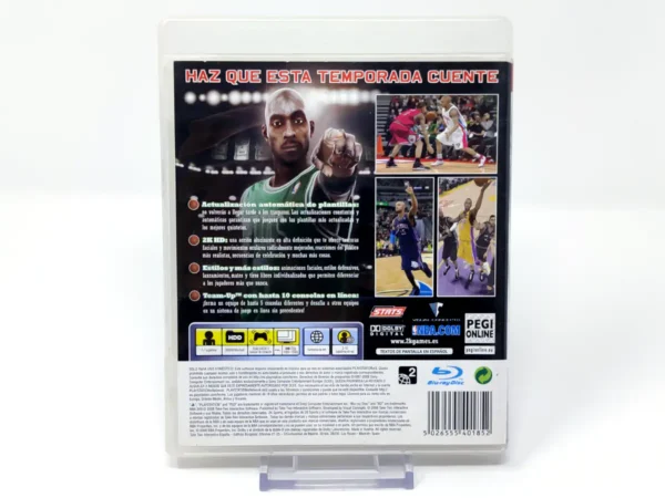 Parte trasera de NBA 2K9 (ESP) (Rebajado) para PlayStation 3, edición PAL España