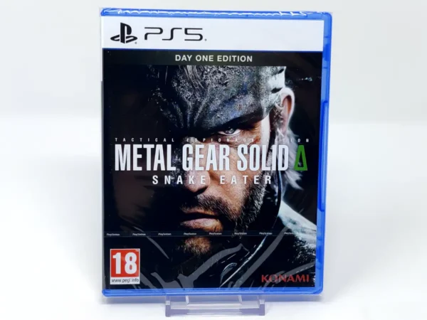 Portada de METAL GEAR SOLID Δ: SNAKE EATER (Day One Edition) (EUR) (Precintado) para PlayStation 5, edición PAL EUR, nuevo