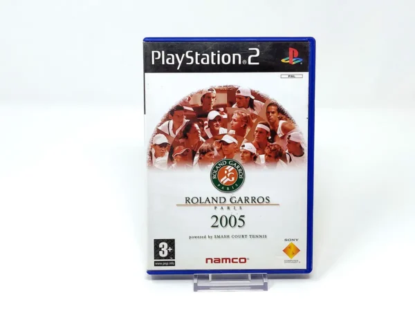 Portada de Roland Garros 2005: Powered by Smash Court Tennis (ESP) para PlayStation 2, edición PAL España, de segunda mano
