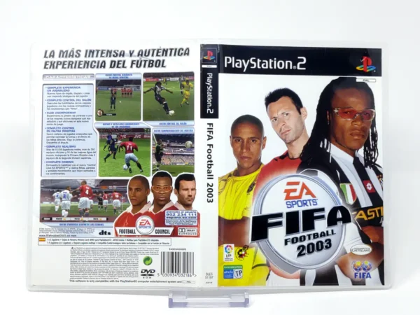 FIFA Football 2003 (ESP) (Carátula) para PlayStation 2, edición PAL España, de segunda mano