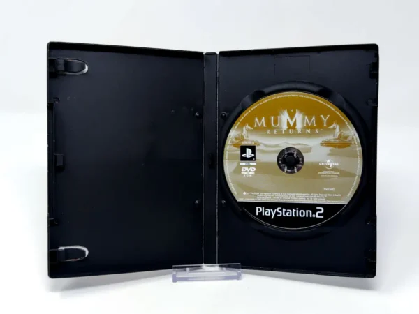 Interior del juego El Regreso de la Momia (ESP) (Rebajado) para PlayStation 2 con disco y manual