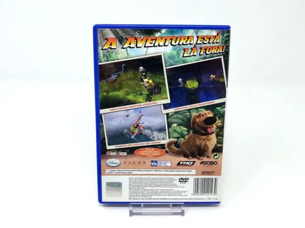 Parte trasera de Disney/Pixar Up: Altamente! (POR) para PlayStation 2, edición PAL Portugal