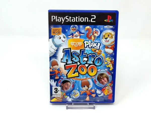 Portada de EyeToy Play: Astro Zoo (ESP) (Promo) para PlayStation 2, edición PAL España, de segunda mano