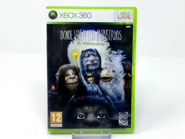 Portada de Donde Viven los Monstruos: El Videojuego (ESP) para XBOX 360, edición PAL España, de segunda mano