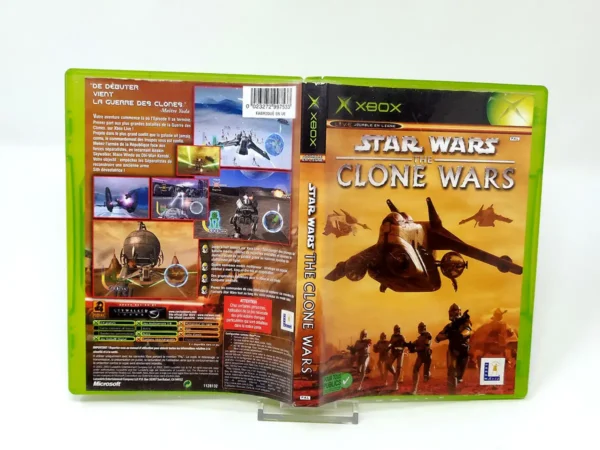 Star Wars - The Clone Wars (FRA) (Carátula) para XBOX, edición PAL Francia, de segunda mano