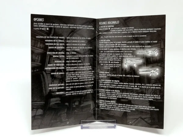 Alone in the Dark: The New Nightmare (ESP) (Manual) para PlayStation 2, edición PAL España, de segunda mano