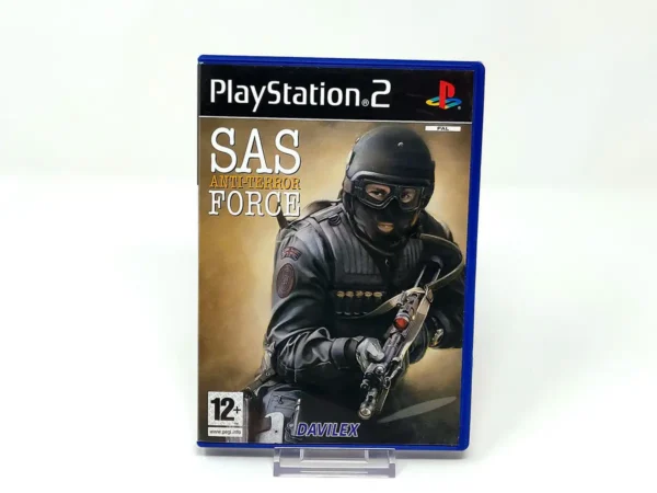 Portada de SAS: Anti-Terror Force (ESP) para PlayStation 2, edición PAL España, de segunda mano