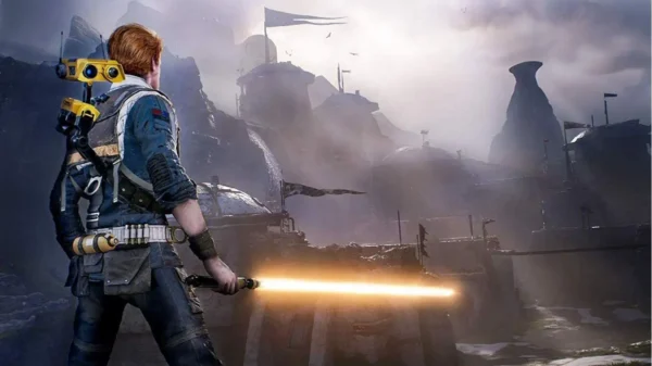 Lateral de la caja de STAR WARS Jedi: Fallen Order (ESP) para PlayStation 5
