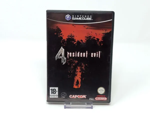 Portada de Resident Evil 4 (ESP) para Nintendo GameCube, edición PAL España, de segunda mano