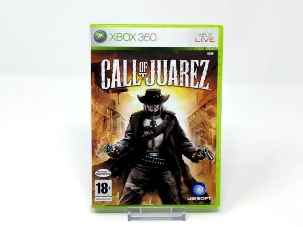 Portada de Call of Juarez (ESP) para XBOX 360, edición PAL España, de segunda mano