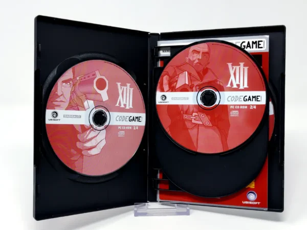 Interior del juego XIII (ESP) para PC con disco y manual