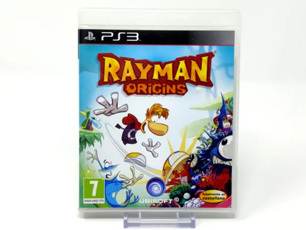 Portada de Rayman Origins (ESP) para PlayStation 3, edición PAL España, de segunda mano
