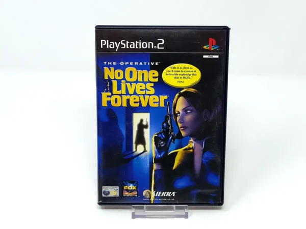 Portada de The Operative: No One Lives Forever (UK) (Rebajado) para PlayStation 2, edición PAL UK, de segunda mano