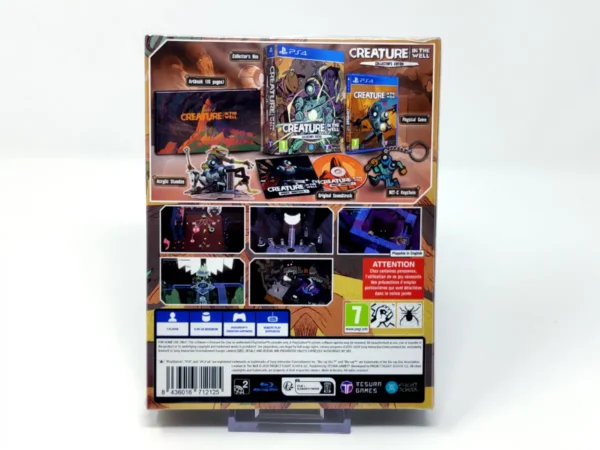 Parte trasera de Creature in the Well (Collector's Edition) (EUR) (Precintado) para PlayStation 4, edición PAL
