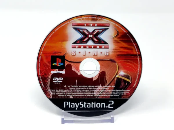 The X Factor Sing (UK) (Disco) para PlayStation 2, edición PAL UK, de segunda mano
