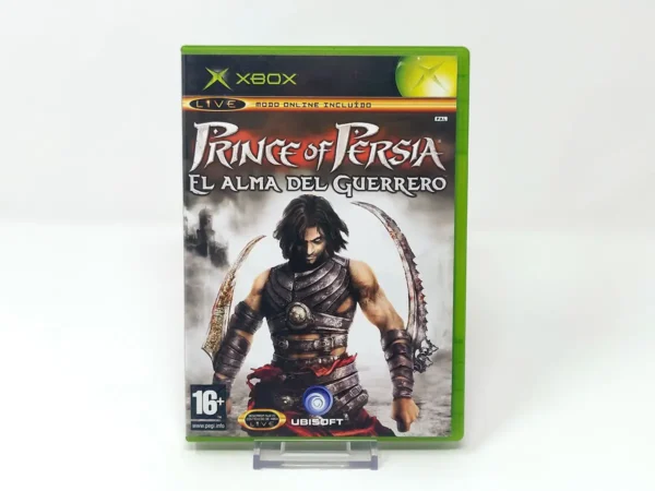 Portada de Prince of Persia: El Alma del Guerrero (ESP) para XBOX, edición PAL España, de segunda mano