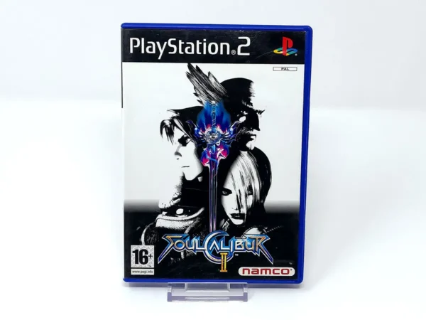 Portada de Soulcalibur II (ESP) para PlayStation 2, edición PAL España, de segunda mano
